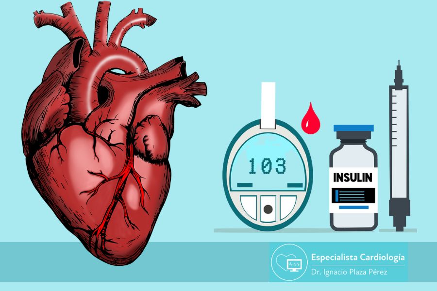 ¿Cómo la diabetes aumenta el riesgo de enfermedad coronaria?