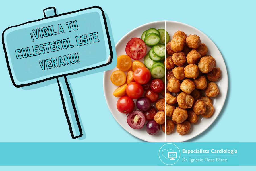 ¡Vigila tu colesterol este verano! Cómo reducir tu riesgo cardiovascular sin dejar de disfrutar